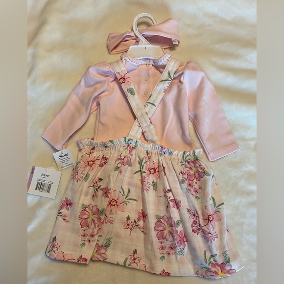 Little Me Baby Floral Dress and Shirt Set - Picture 2 of 2